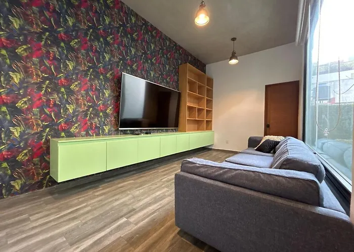Private La Roma House With Rooftop & Firepit Ferienhaus Mexiko-Stadt