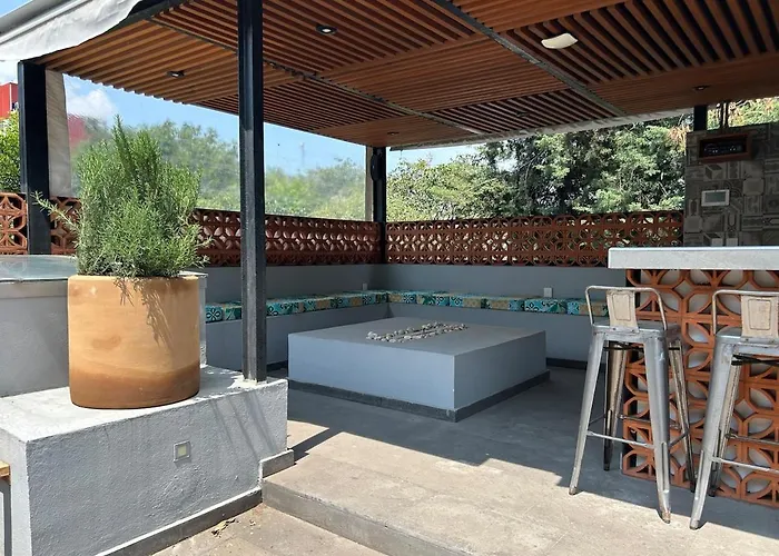 Ferienhaus Private La Roma House With Rooftop & Firepit Mexiko-Stadt